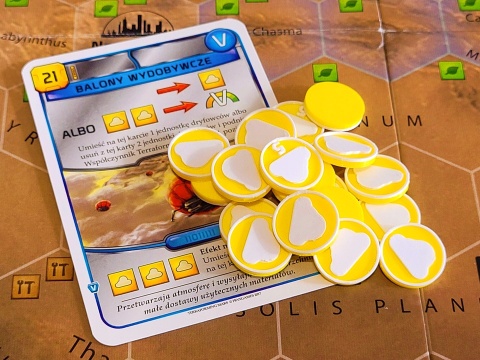 Terraformacja Marsa - dryfowce 18 szt.