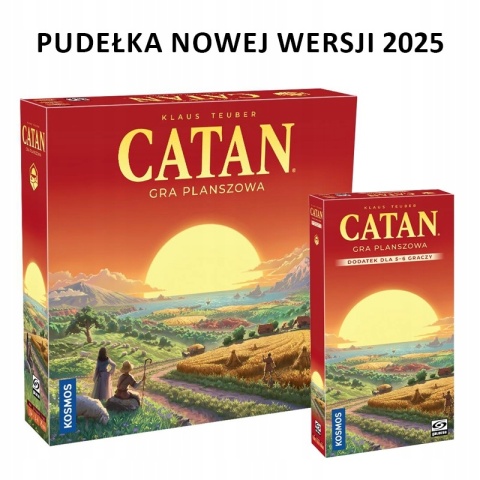 2025 Osadnicy z Catanu pojemnik pudełka zamykane dla 6 graczy