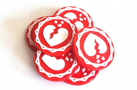 ASOIAF 2-kolorowe tokeny 64 szt.