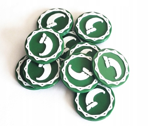 ASOIAF 2-kolorowe tokeny 64 szt.