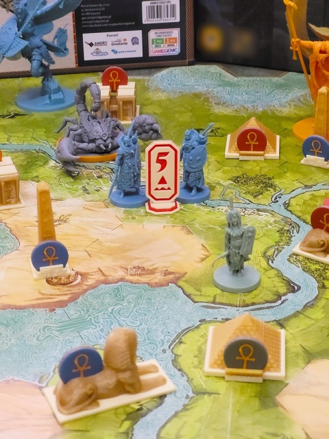 ANKH: Bogowie Egiptu - obeliski 10 szt.