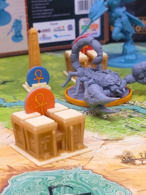 ANKH: Bogowie Egiptu - świątynie 10 szt.