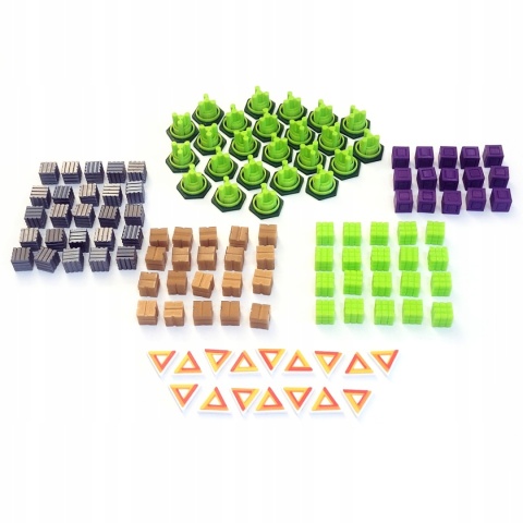 Anachrony zestaw tokenów zamienników żetonów 120 elementów