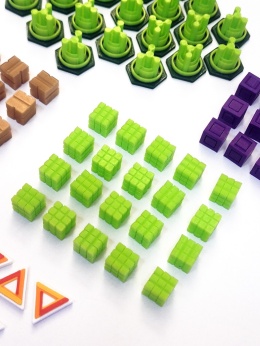 Anachrony zestaw tokenów zamienników żetonów 120 elementów