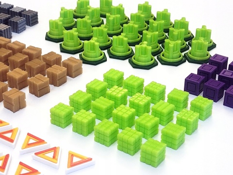 Anachrony zestaw tokenów zamienników żetonów 120 elementów