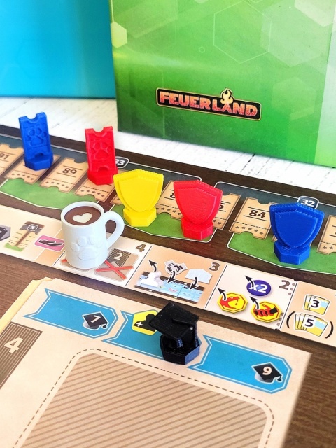 Ark Nova zestaw tokenow 13 szt.