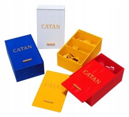 Catan / Osadnicy z Catanu pojemnik pudełko zamykane 4 szt.