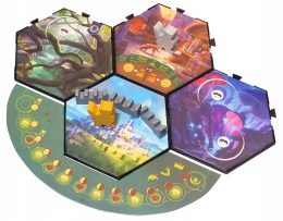 Kroniki Zamku Avel podstawki pod kafle 15 szt.