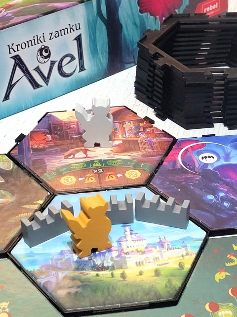 Kroniki Zamku Avel podstawki pod kafle 15 szt.