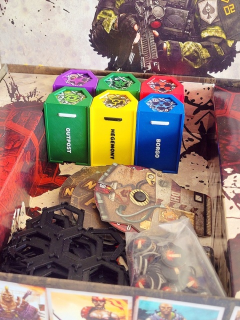 Neuroshima HEX 3.0 pojemnik na armie