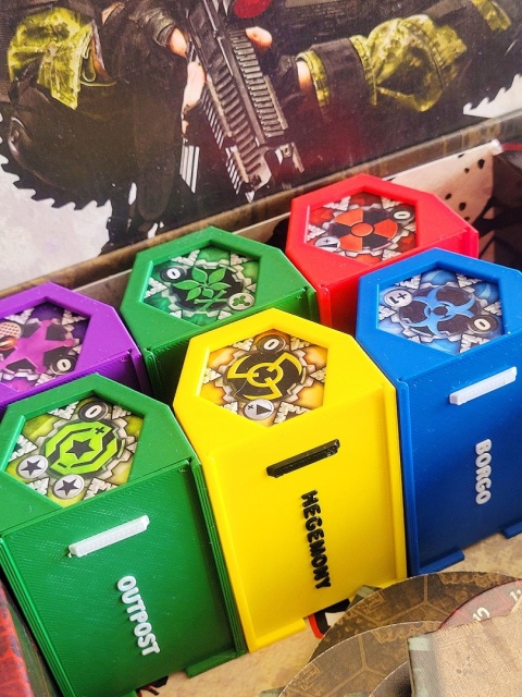 Neuroshima HEX 3.0 pojemnik na armie