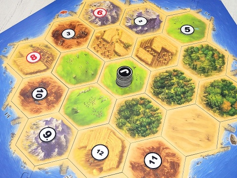 Osadnicy z Catan kolorowe tokeny 18 szt.