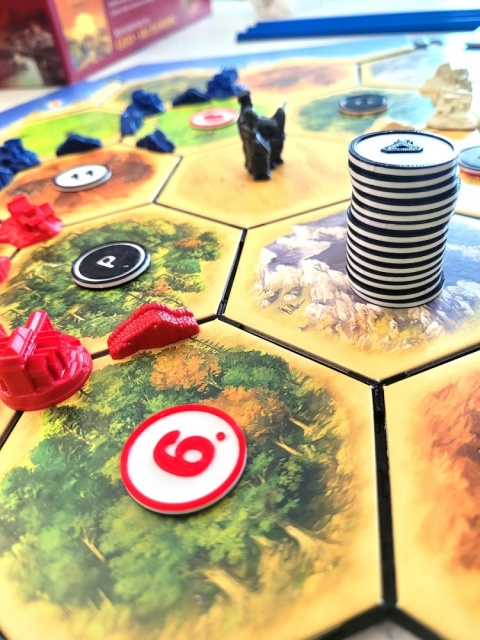 Osadnicy z Catan kolorowe tokeny dla 5/6 graczy 28 szt.