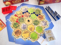 Osadnicy z Catan podstawki pod kafelki 19 szt.