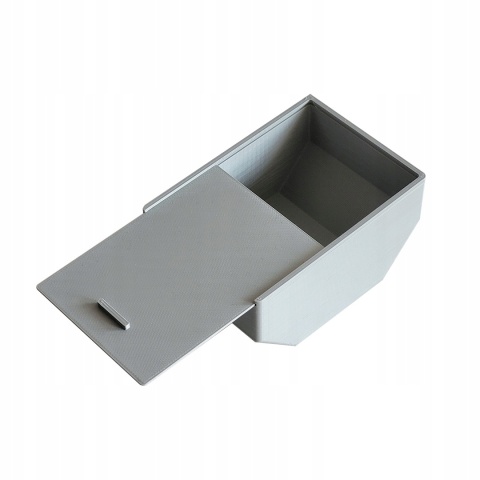 Pojemnik, pudełko, organizer z zasuwką