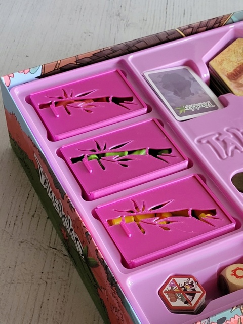 Takenoko pojemnik pudełko zamykane bambus 3 szt.