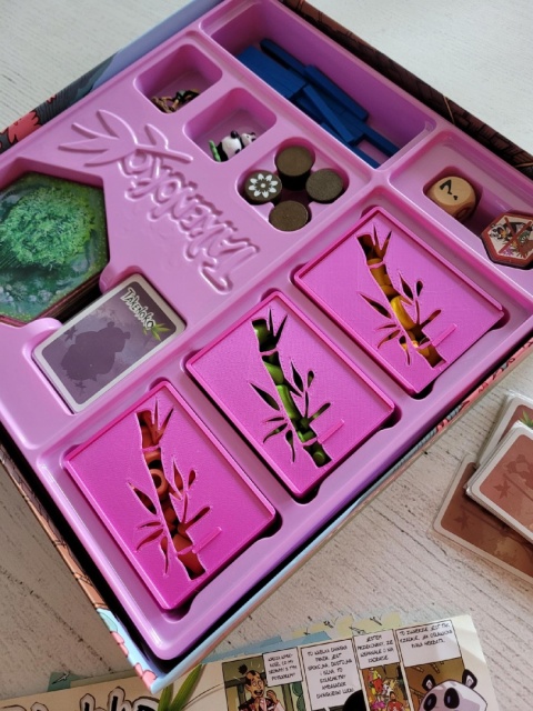 Takenoko pojemnik pudełko zamykane bambus 3 szt.