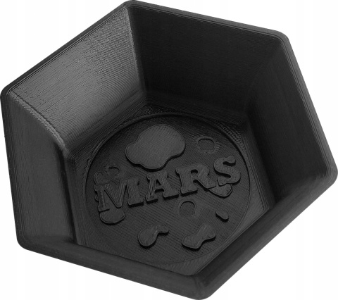 Terraformacja Marsa pojemnik na znaczniki gracza czarny