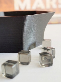 Terraformacja Marsa pojemnik na znaczniki gracza czarny