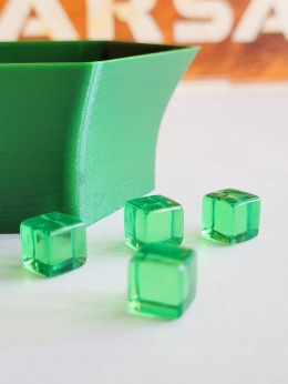 Terraformacja Marsa pojemnik na znaczniki gracza zielony