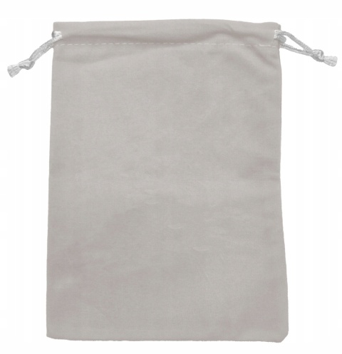 Worek sakiewka aksamitna monety kości żetony 13x18 cm