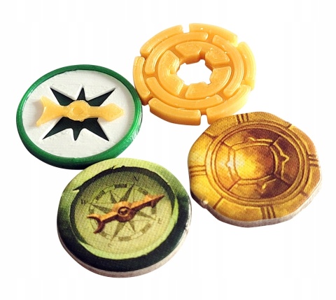 Zaginiona Wyspa Arnak zamienniki tokenów 57 elementów