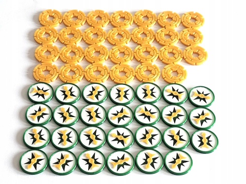 Zaginiona Wyspa Arnak zamienniki tokenów 57 elementów