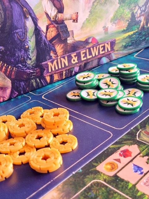 Zaginiona Wyspa Arnak zamienniki tokenów 57 elementów