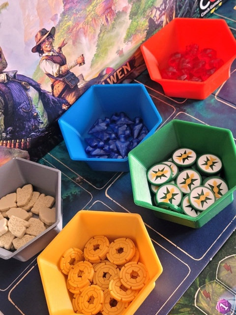 Zaginiona Wyspa Arnak zamienniki tokenów 57 elementów