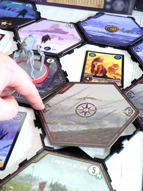 1920+ Ekspedycje kontynuacja Scythe podstawki pod kafelki 20 szt.