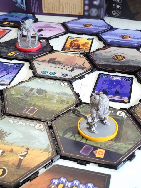 1920+ Ekspedycje kontynuacja Scythe podstawki pod kafelki 20 szt.