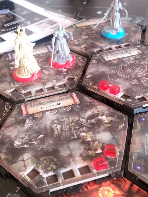 Black Rose Wars: Duel Lex 2-poziomowe podstawki pod kafelki 7 szt.