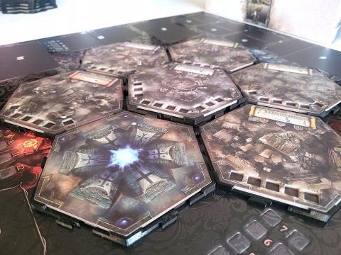 Black Rose Wars: Duel Lex 2-poziomowe podstawki pod kafelki 7 szt.