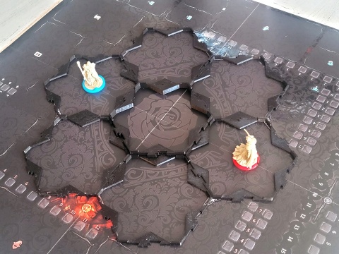 Black Rose Wars: Duel Lex 2-poziomowe podstawki pod kafelki 7 szt.