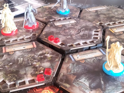 Black Rose Wars: Duel Lex 2-poziomowe podstawki pod kafelki 7 szt.