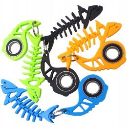 Brelok rekin rekinek elastyczny flexi spinner keyrambit tiktok