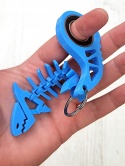 Brelok rekin rekinek elastyczny flexi spinner keyrambit tiktok