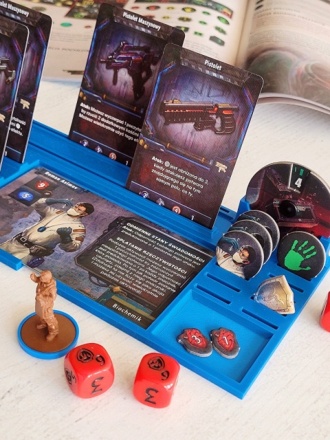 Deep Madness planszetka gracza / organizer