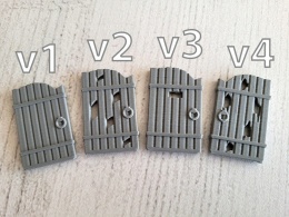 Drzwi 3D do gier planszowych - ZESTAW