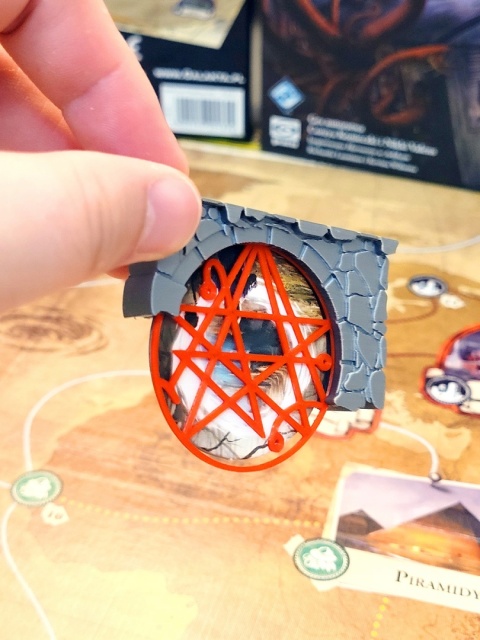 Eldritch Horror uchwyty żetonów bram 9+9 bram