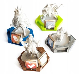 Gloomhaven Szczęki Lwa podstawki pod postacie 4 szt. MIX
