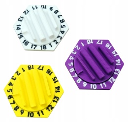 Gloomhaven / Szczęki Lwa podstawki z licznikiem 52 elementy