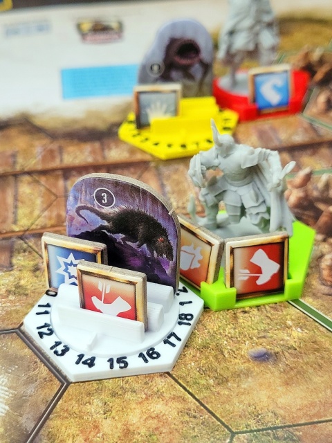 Gloomhaven / Szczęki Lwa podstawki z licznikiem 52 elementy