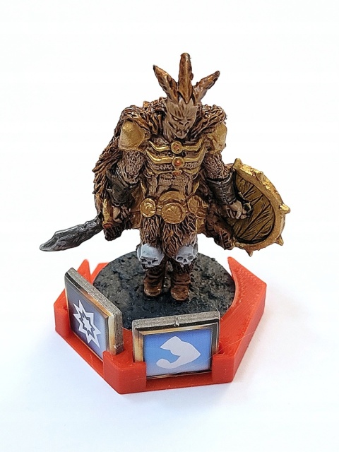 Gloomhaven podstawki pod postacie kolorów 4 szt. MIX