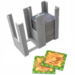 Karak Carcassonne Kakao stojak holder pod kafelki 45x45 mm