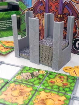 Karak Carcassonne Kakao stojak holder pod kafelki 45x45 mm