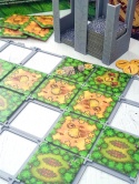 Karak Carcassonne Kakao stojak holder pod kafelki 45x45 mm