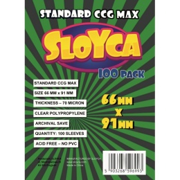 Koszulki / Protektory na karty Sloyca Standard CCG MAX 66x91 mm