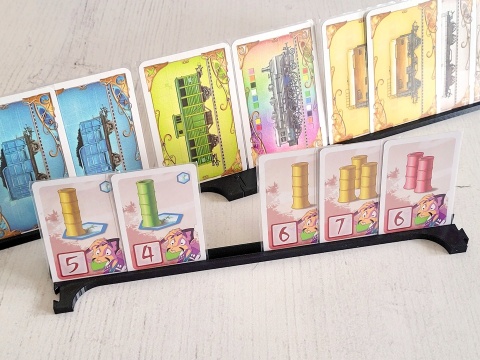 Łączona podstawka stojak organizer na karty długość 236 mm