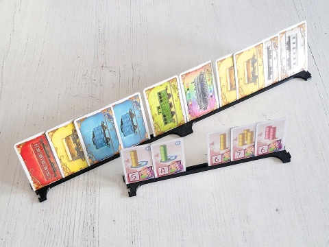 Łączona podstawka stojak organizer na karty długość 236 mm